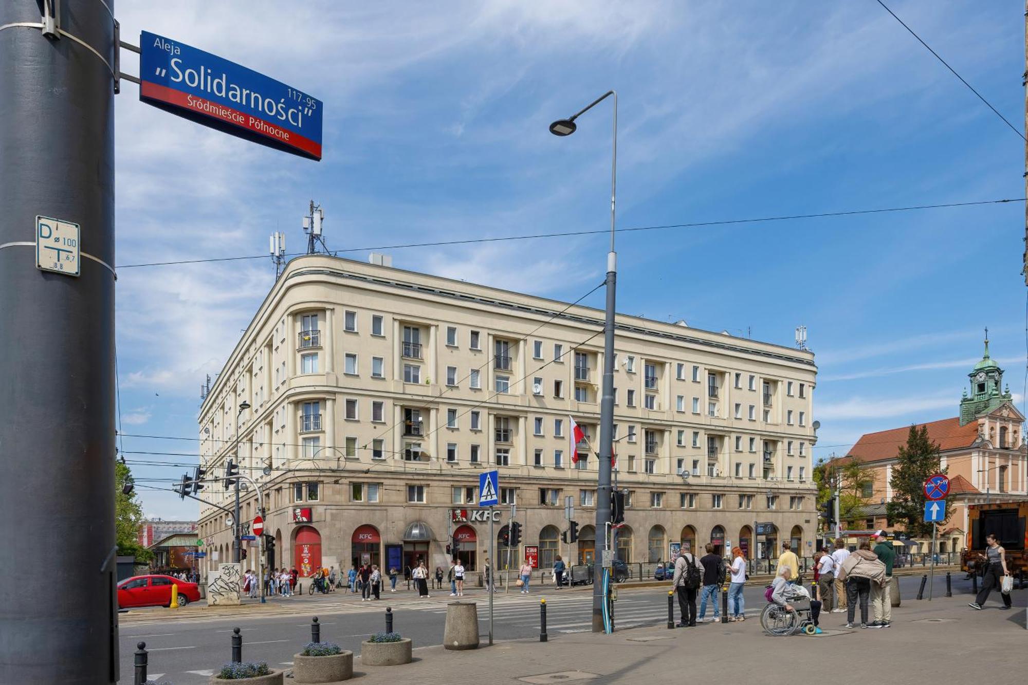 J&W Apartments Studio Solidarnosci Varsavia Esterno foto